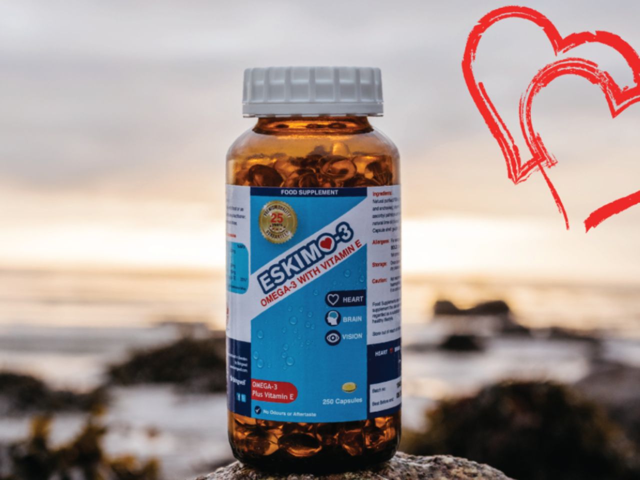 Omega-3 is vital for a Healthy Heart